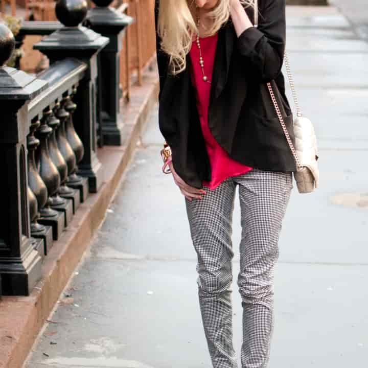 Houndstooth Pants