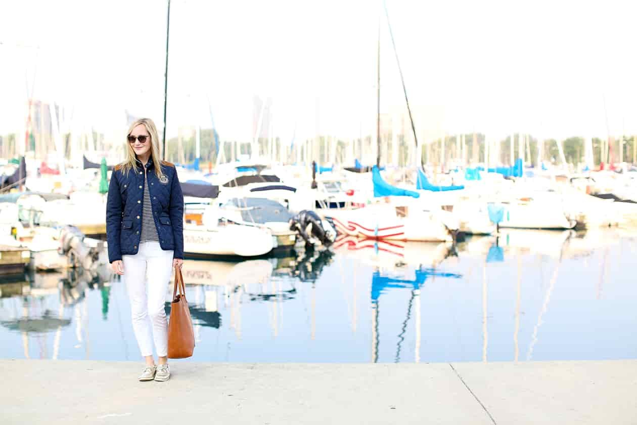 Lexington Navy Quilted Jacket-144