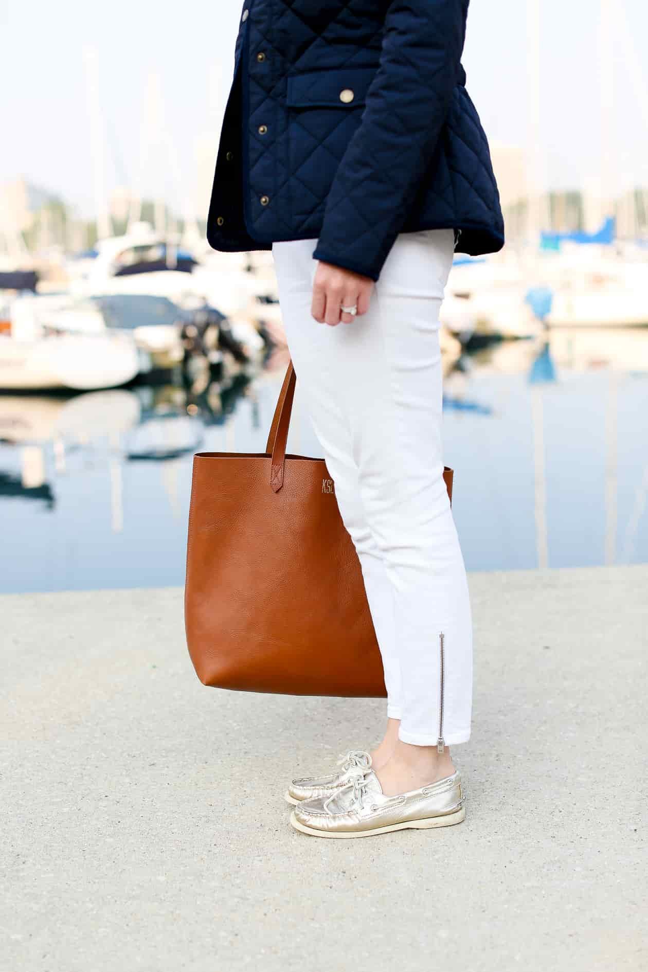 Lexington Navy Quilted Jacket-150