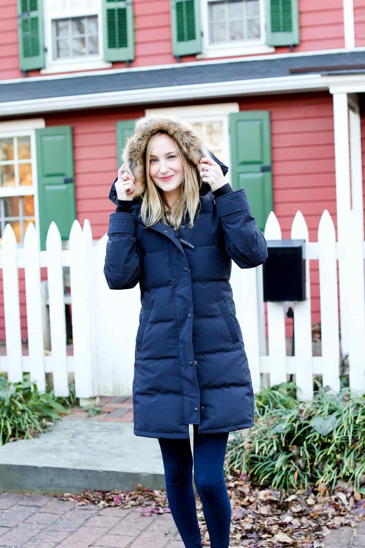 Canada Goose Navy Shelburne-5