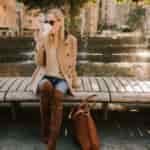 Camel Peacoat