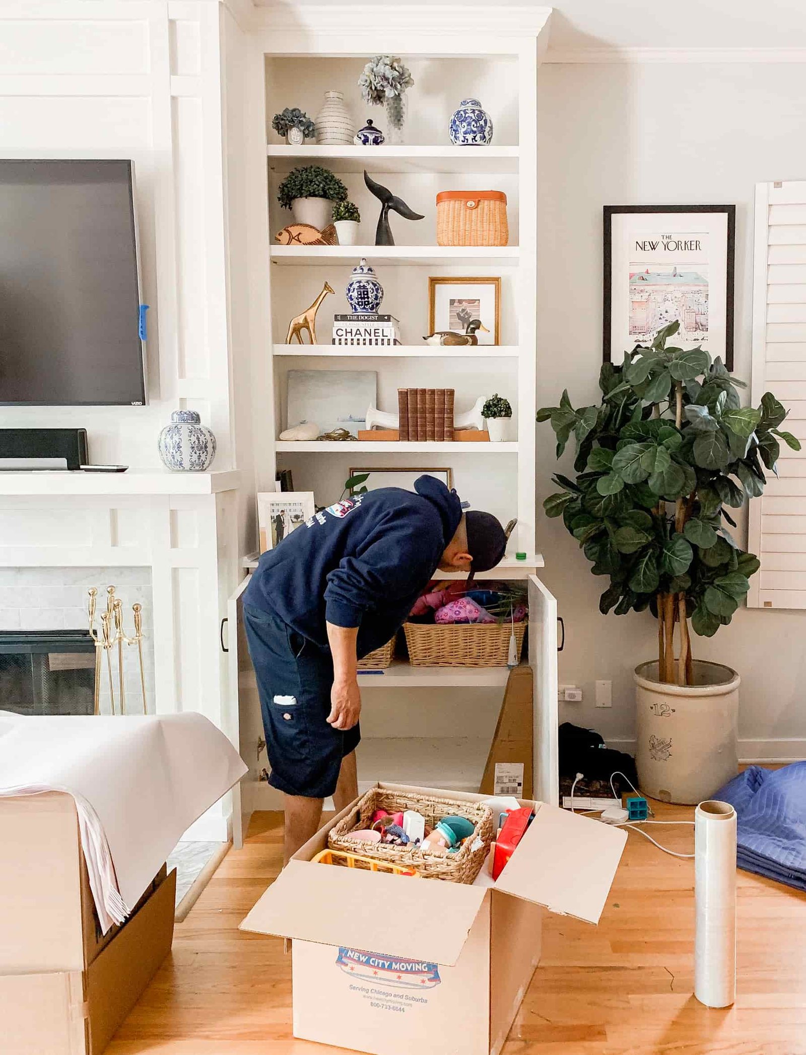 How We Moved + Had a Baby on the Same Day | Minimal in the City