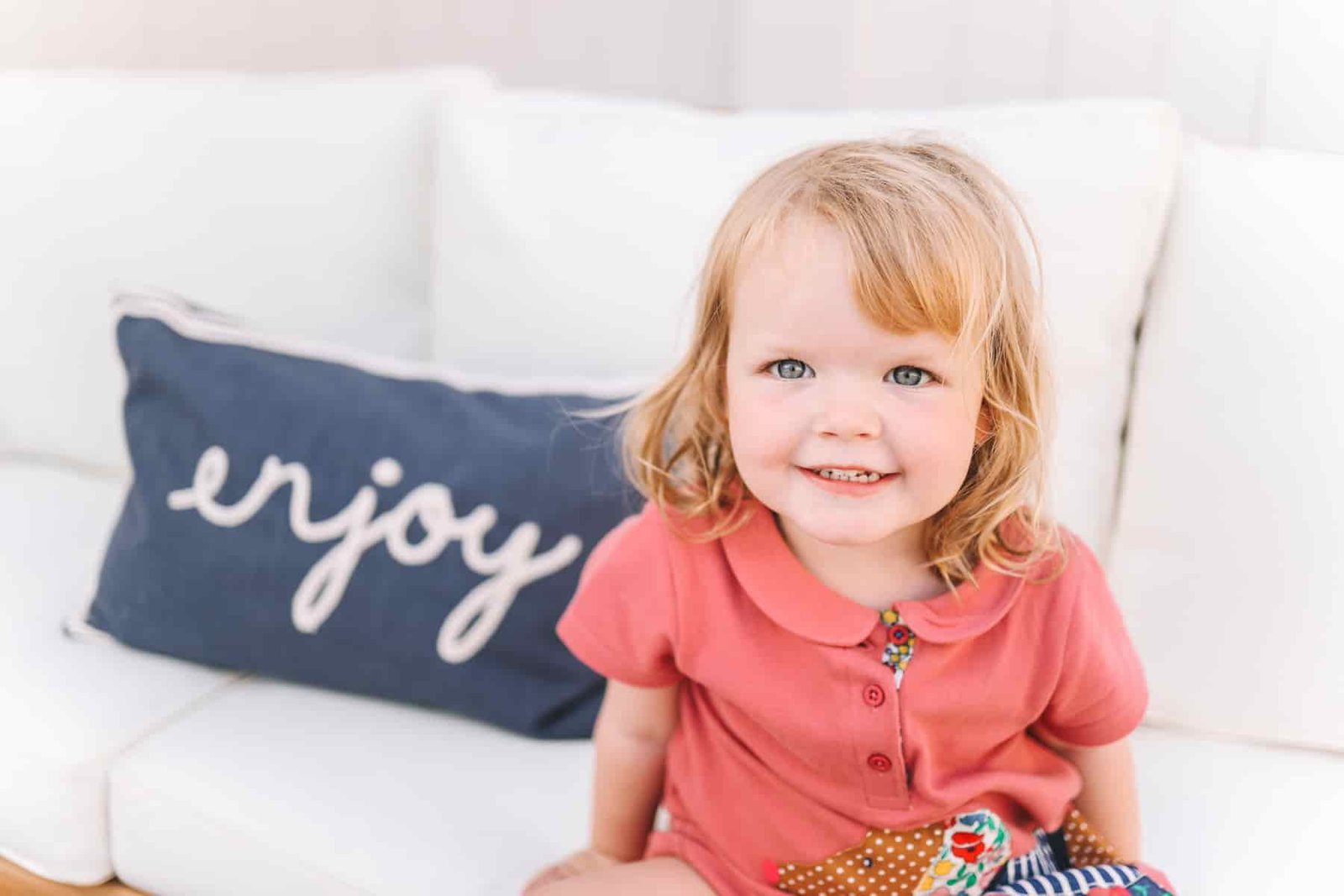 Happy little girl