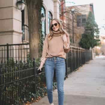 Cozy Fleece-Lined Funnelneck Pullover