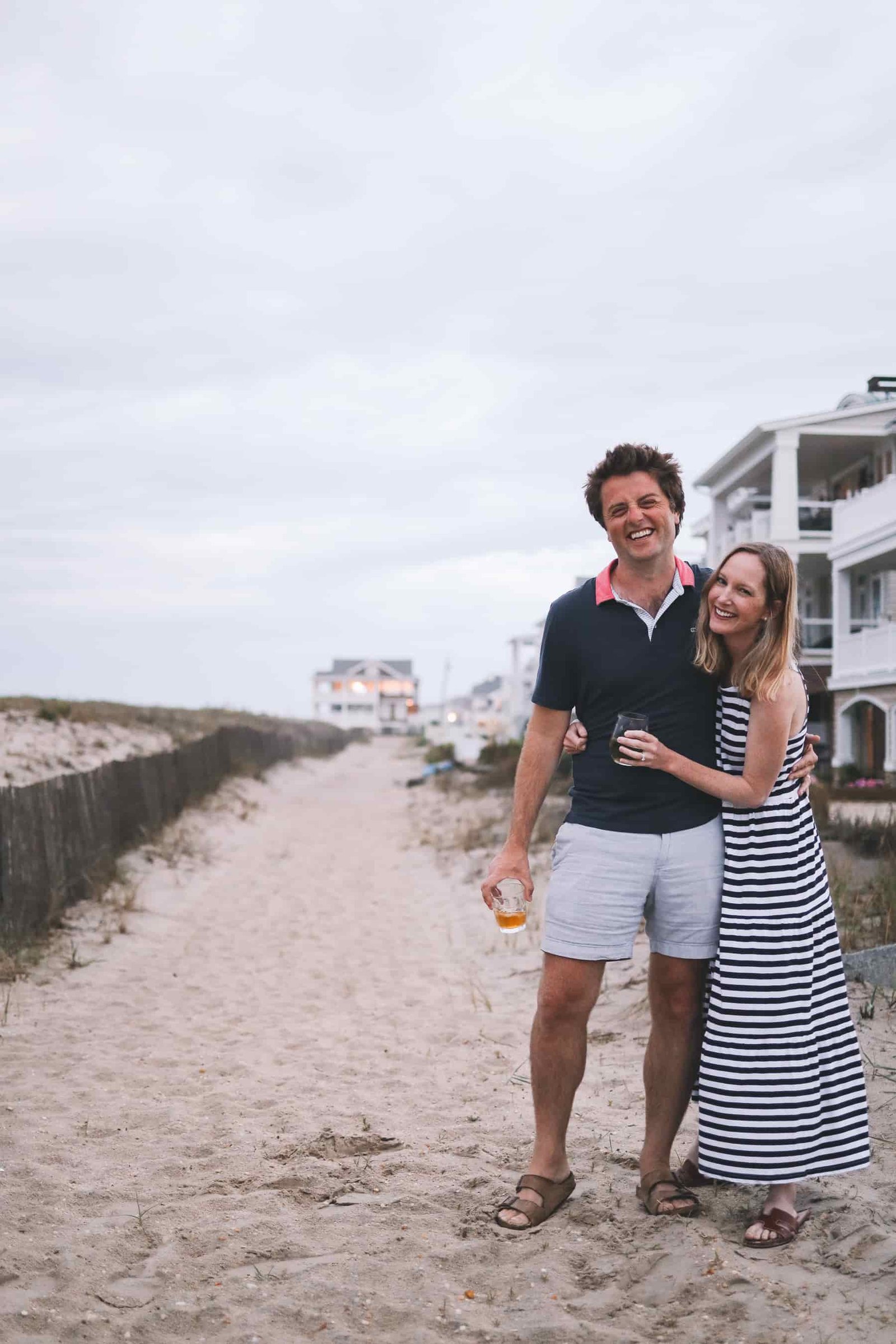 Navy Striped Maxi Dress Navy Striped Maxi Dress