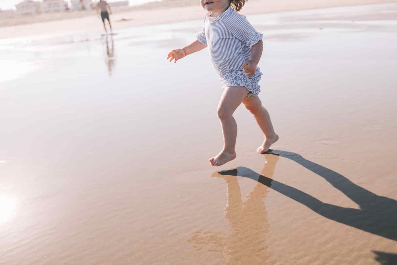 Toddler at Ocean City Beach Toddler at Ocean City Beach