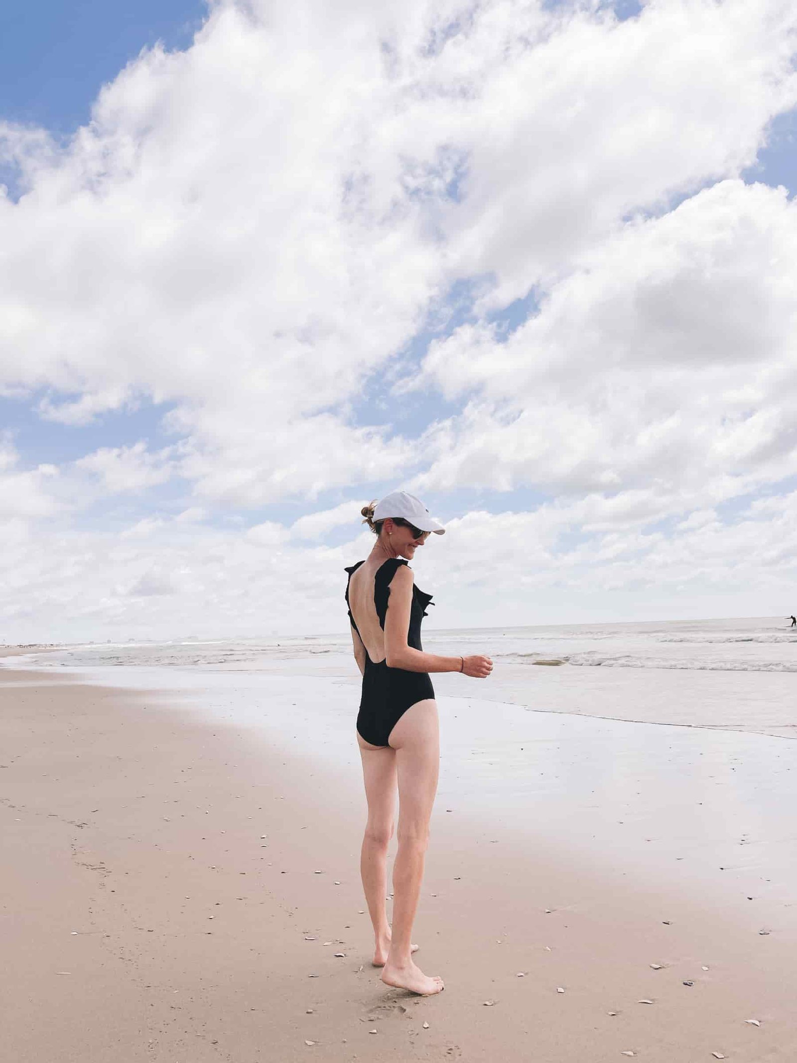 womens black ruffled swimsuit womens black ruffled swimsuit