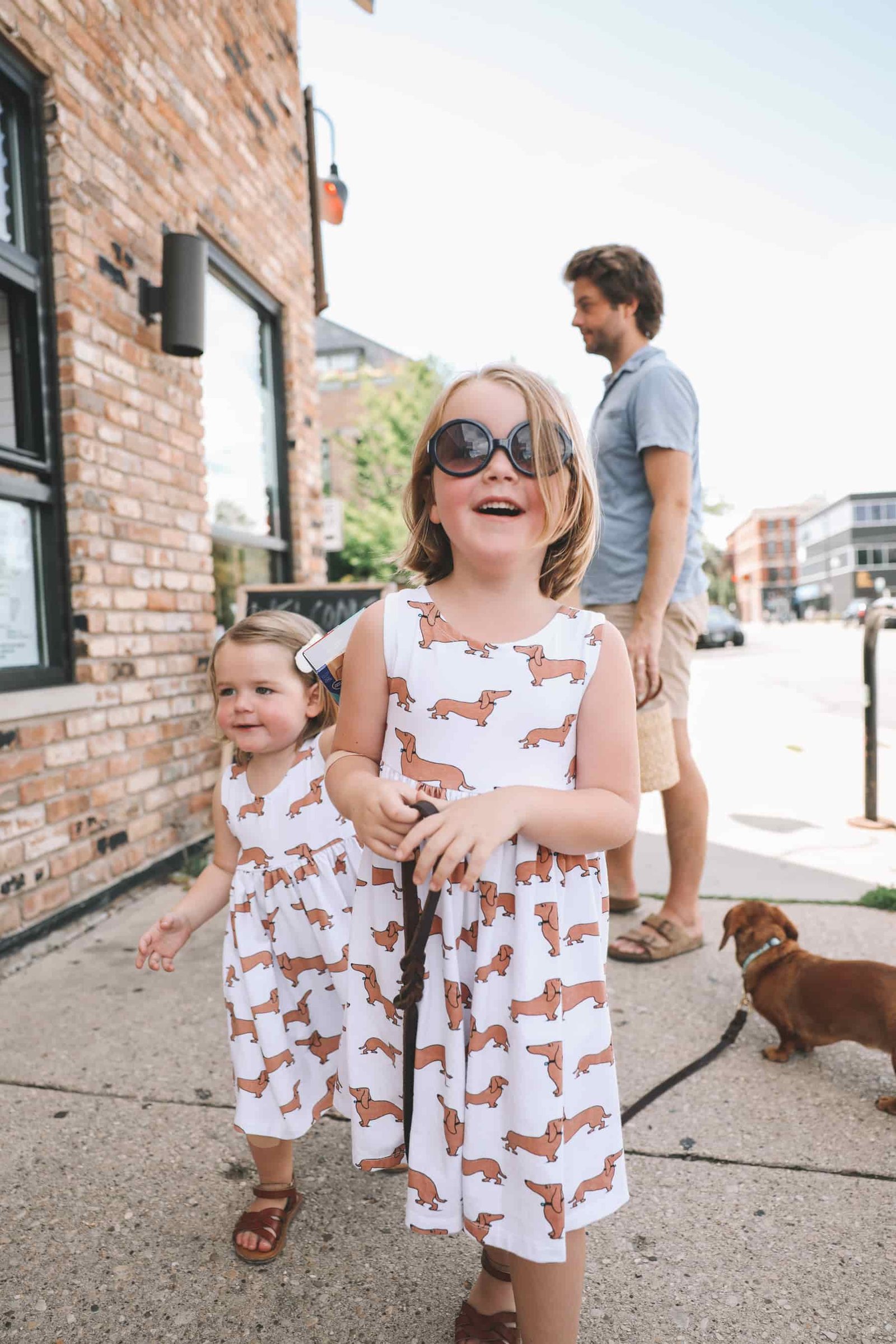 Kids Dachshund Dress Little Girls Dachshund Dresses