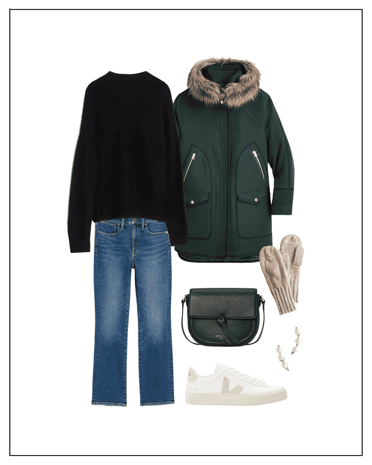 Style Veja Sneakers for winter How to Style Veja Sneakers for winter