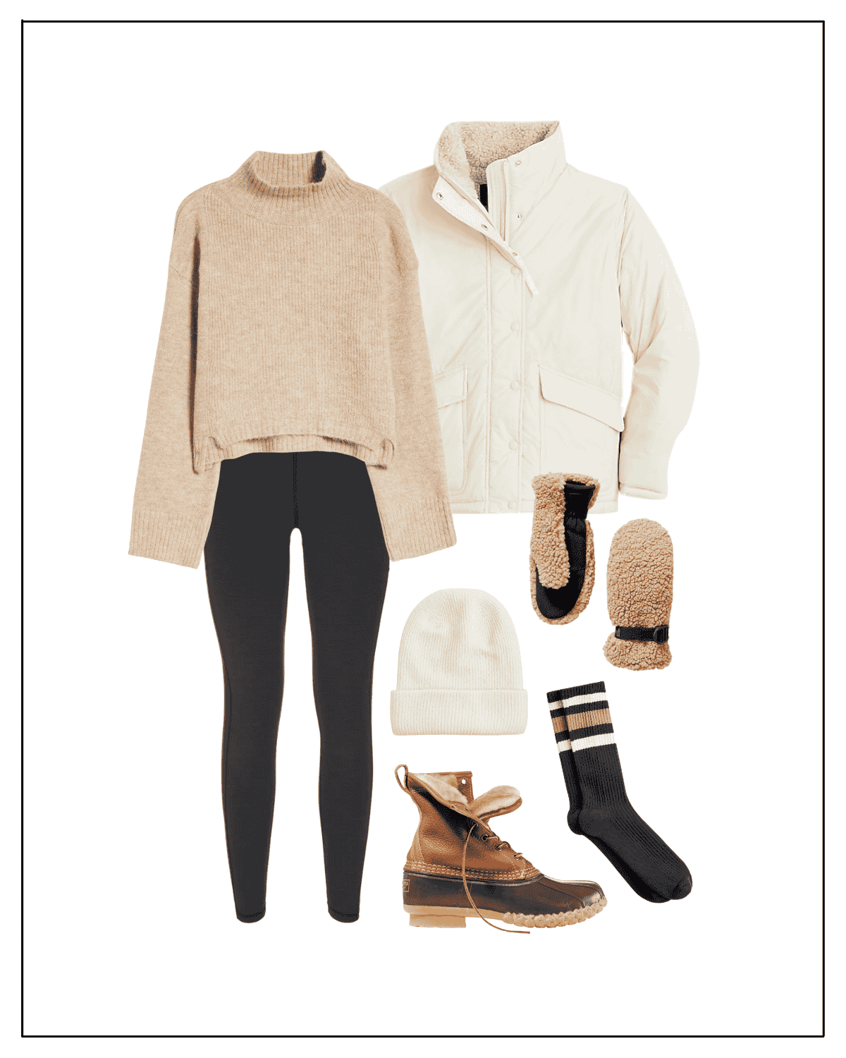 L.L.Bean Bean Boots outfit ideas L.L.Bean Bean Boots winter outfit ideas