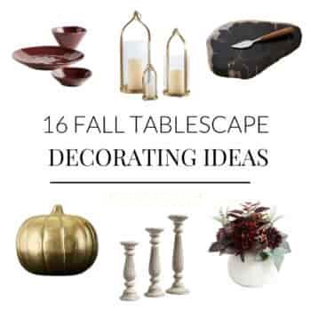 16 Fall Tablescape Decorating Ideas