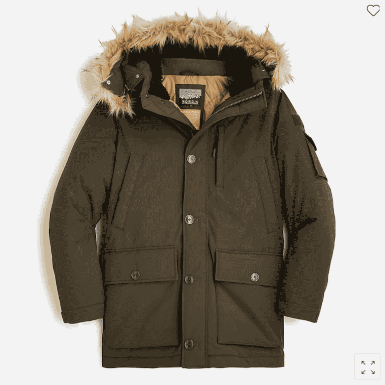 Nordic parka with PrimaLoft