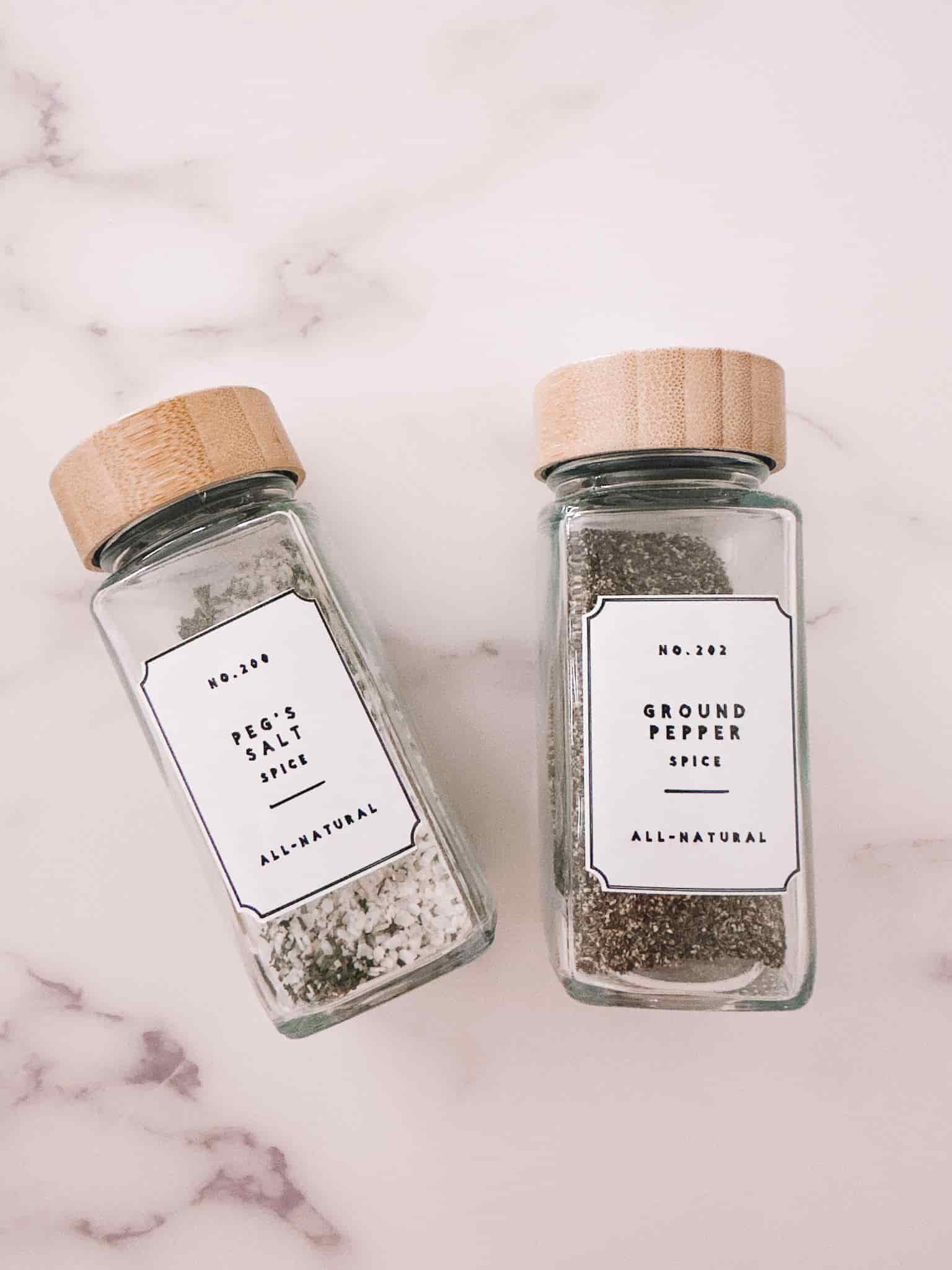spice organizing labels spice organizing labels | Larkins Lately in Photos