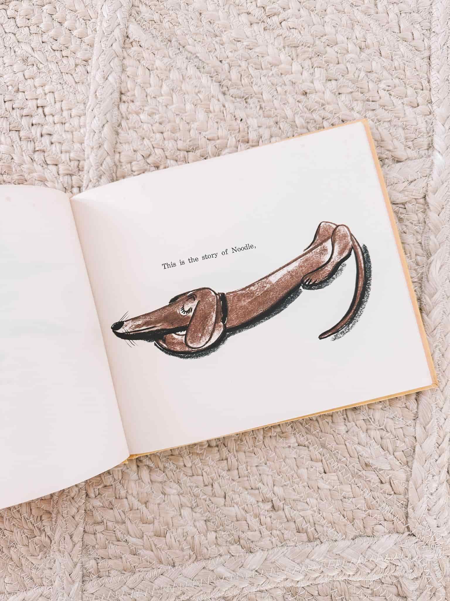 Noodle dachshund book Noodle dachshund book