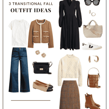 3 Transitional Fall Outfit Ideas
