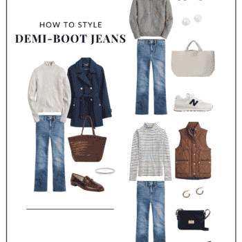 How to Style Demi-Boot Jeans for Fall