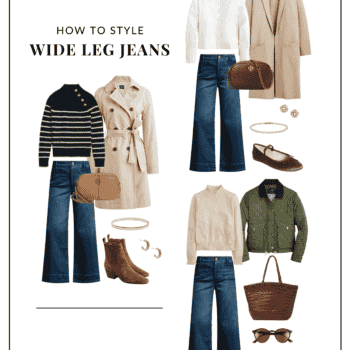How to Style Wide Leg Jeans 3 Ways