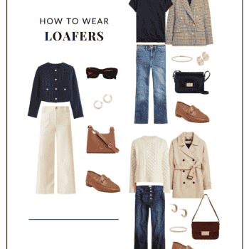 How to Style Leather Loafers